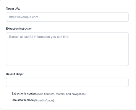 AI Driven Data Extraction