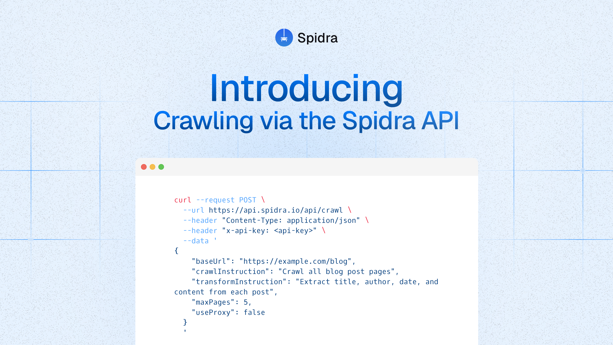 Introducing Crawling via the Spidra API