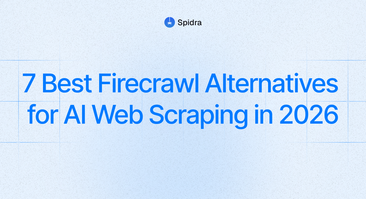 7 best Firecrawl alternatives for AI web scraping in 2026