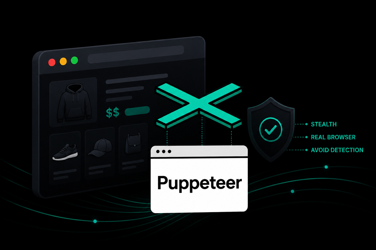 Puppeteer real browser: How to avoid detection when scraping